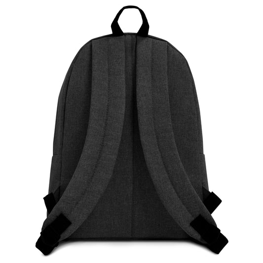 Adjustable Embroidered Backpack